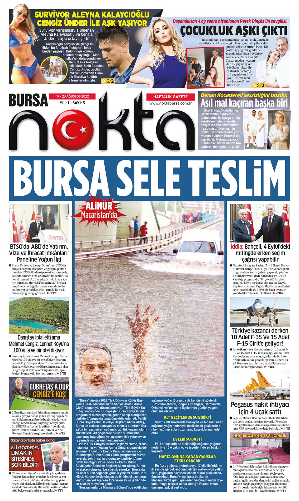 Nokta Bursa Gazetesi 17-23 Ağustos