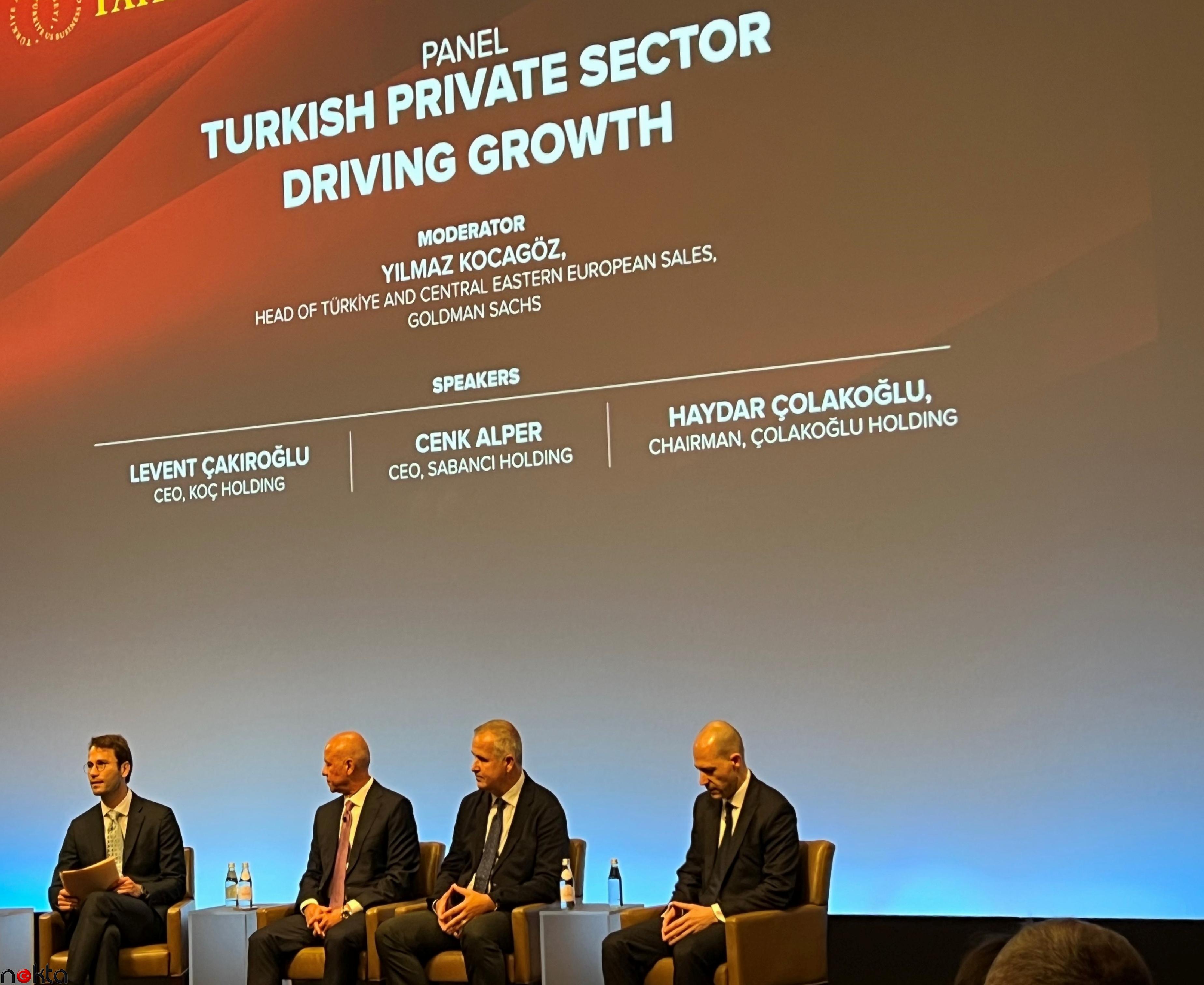 Koç Holding CEO’su Çakıroğlu New York’taki Türkiye Yatırım Konferansı’nda konuştu