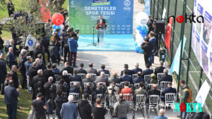 Bursa Yıldırım'da Demetevler Spor Tesisi törenle açıldı