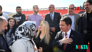 Bursa Osmangazi'de Başkan Erkan Aydın personel ile bayramlaştı