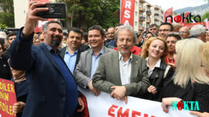 Bursa'da coşkulu 1 Mayıs yürüyüşü