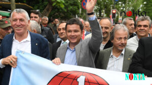 Bursa'da coşkulu 1 Mayıs yürüyüşü