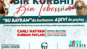 Mustafakemalpaşa Belediyesinden İhtiyaç Sahiplerine Kurban Bağışı Kampanyası